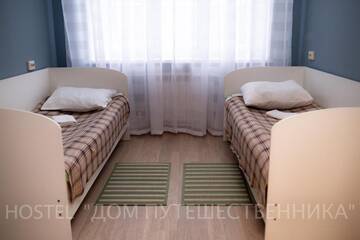 Фото номера Улучшенный двухместный номер с 2 отдельными кроватями Хостел Хостел Дом Путешественника г. Ярославль 6